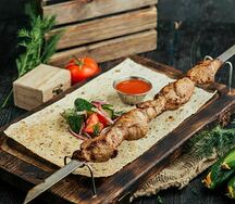 Шашлык из мякоти ягненка