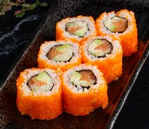 Калифорния с лососем