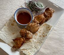 Шашлык из куриной грудки