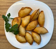 Пельмени куриные фирменные жареные