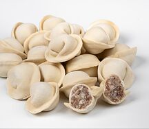 Пельмени из баранины и говядины 