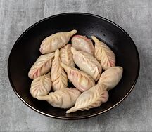 Вареники с клубникой
