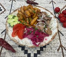 Бедный грузин со свининой