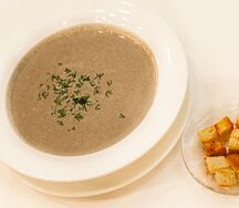 Крем-суп грибной