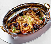 Равиоли со сморчками