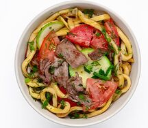 Wok лапша с говядиной и овощами №6