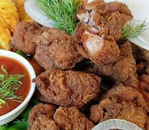 Курица жареная