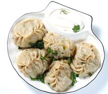 Манты на пару