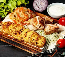 Бизнес Ланч с индейкой