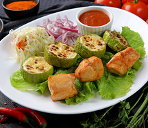 Бизнес Ланч с курицей и цуккини