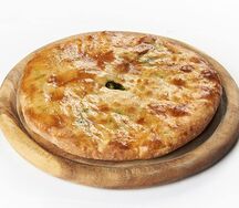Хачапури со шпинатом и сыром