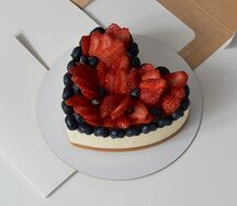 Мини-чиз в форме сердца