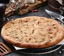 Осетинский с ветчиной, брынзой и грибами