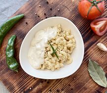 Макароны в ассортименте с соусом Бешамель