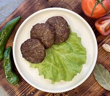 Мясная котлета запеченная 