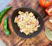 Салат Цезарь с курицей    
