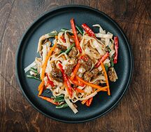 Лапша Wok с говядиной