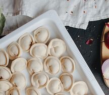 Пельмени с лосем