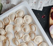 Пельмени с индейкой