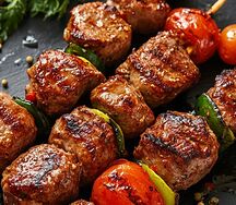 Шашлык из куриного филе
