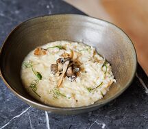 Ризотто с белыми грибами
