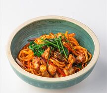 Лапша с курицей