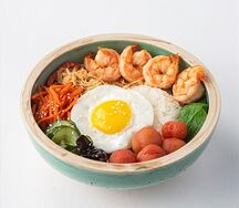 Пибимпаб с креветками