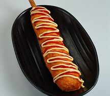 Корн-дог с сосиской