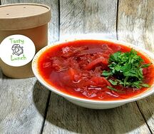 Борщ по-домашнему