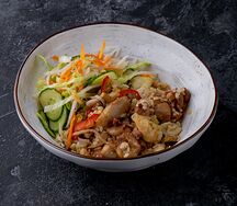 Теппаньяки с овощами 