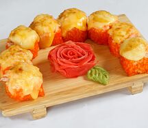 Запеченный ролл Горячий краб