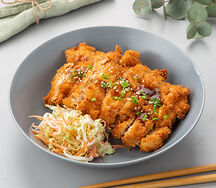 Куриный шницель с рисом 