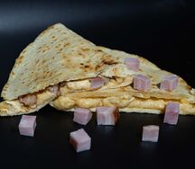 Кесадилья с ветчиной