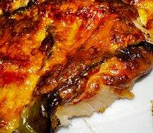 Судак с овощами под сыром