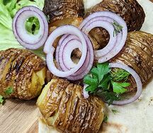 Картошка на мангале