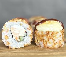 Запечённый с курицей и луком фри