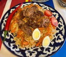 Плов с говядиной