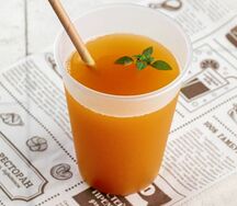 Желтый лимонад (манго-маракуйя)