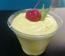 Мусс Манго-маракуйя 