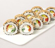 Цыпленок Чука с ореховым соусом ролл