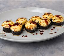 Мини-ролл с чукой запечённый