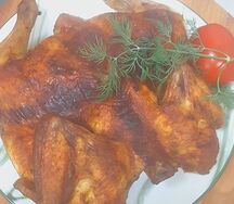 Курочка запечённая в печи