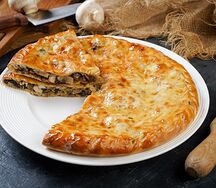 Чуду жюльен с курицей и грибами