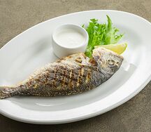 Дорадо жареная