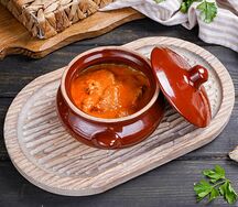 Харчо с грецкими орехами