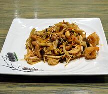 Лапша Ми-фэн с креветками