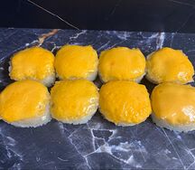 Запечённый ролл с крабом 2