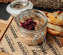Паштет из подкопченной куриной печени