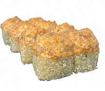 Запеченный ролл с курицей