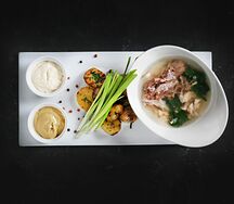Холодец с картофелем